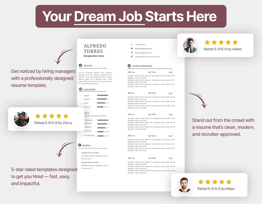 Corporate Accountant Resume Template - Image 4