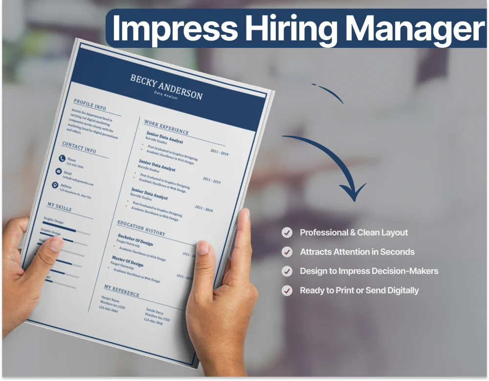 Professional Data Analyst Resume Template - Image 3
