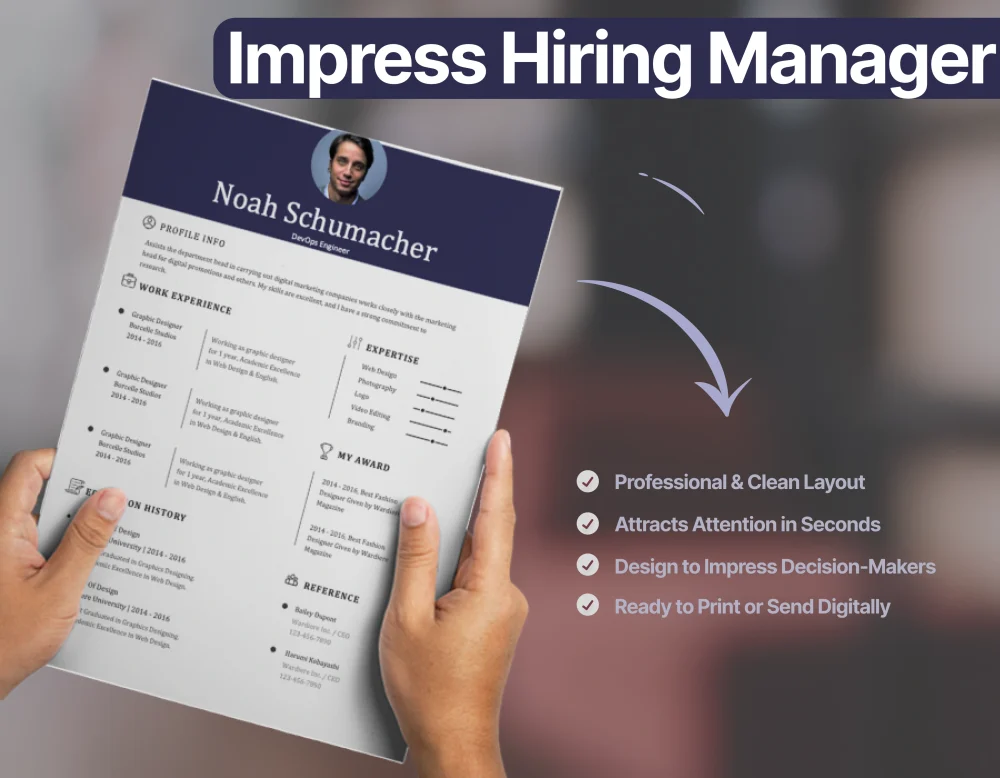 Minimalist DevOps Engineer Resume Template - Image 3
