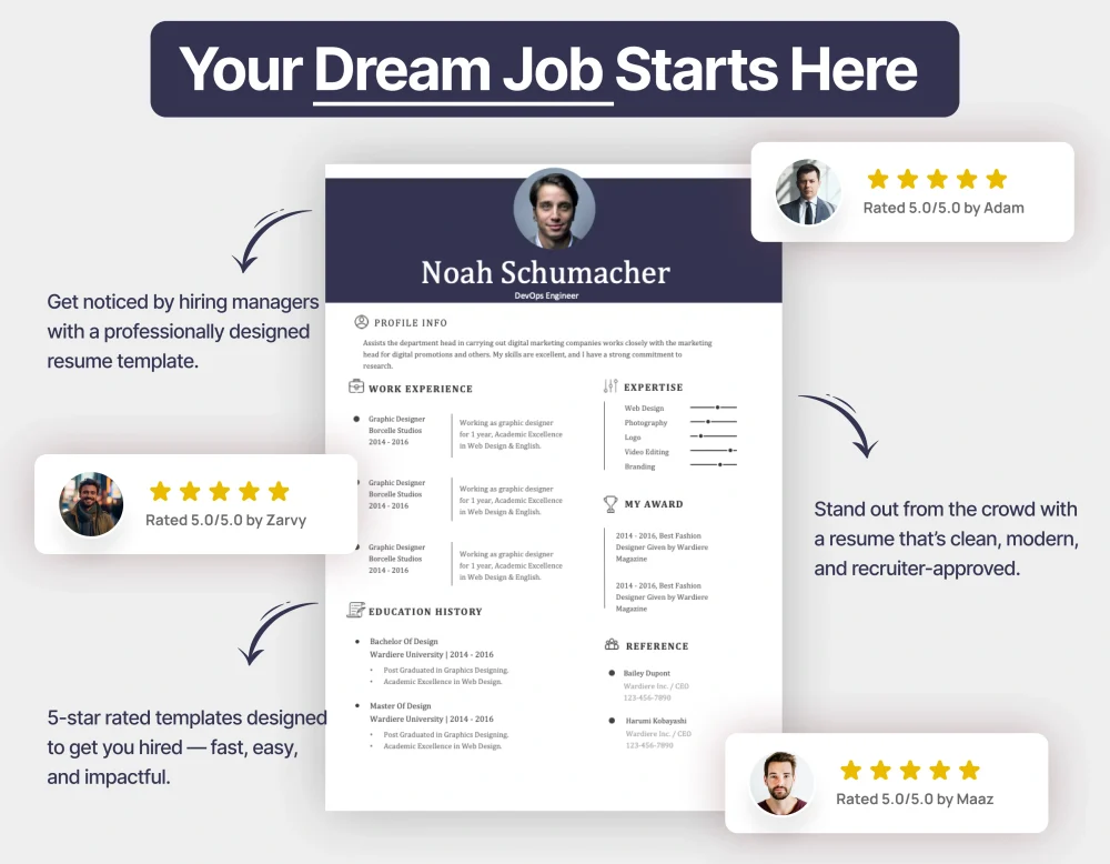Minimalist DevOps Engineer Resume Template - Image 4