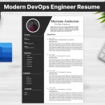 Modern DevOps Engineer Resume Template