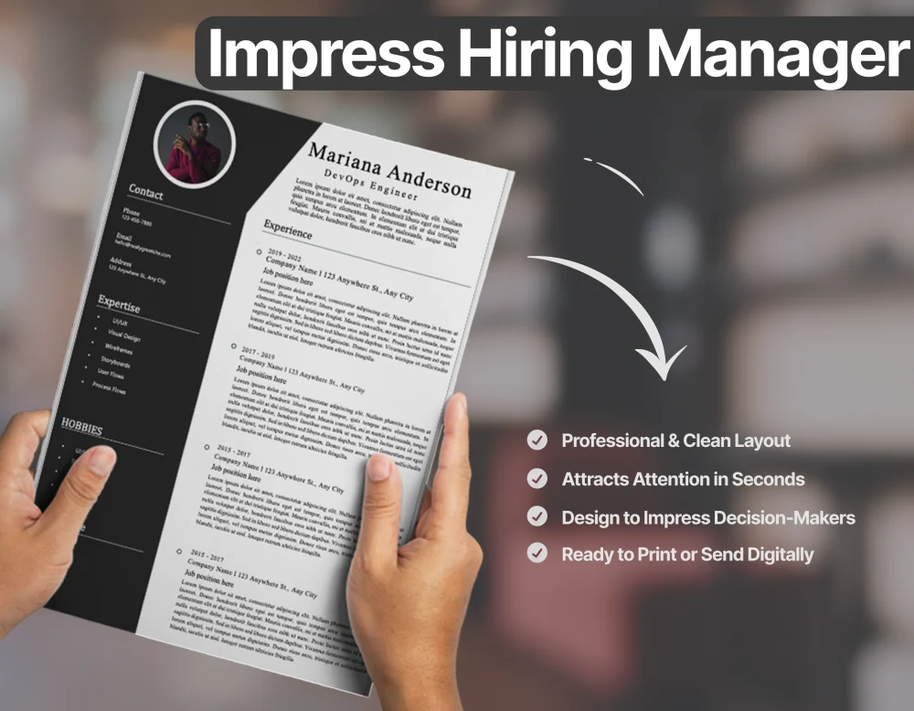 Modern DevOps Engineer Resume Template - Image 3
