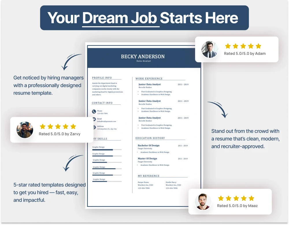 Professional Data Analyst Resume Template - Image 4