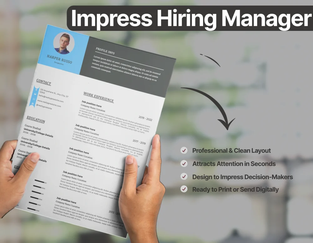Corporate Engineering Manager Resume Template - Image 3