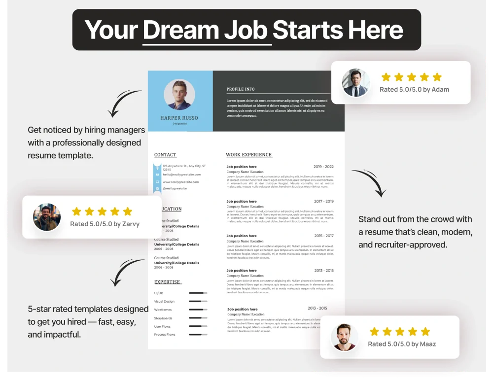Corporate Engineering Manager Resume Template - Image 4