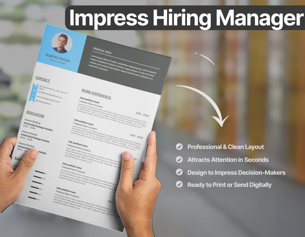 Corporate Product Manager Resume Template - Image 3