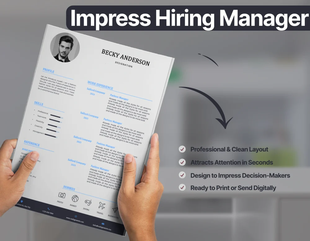 Minimalist Engineering Manager Resume Template - Image 3