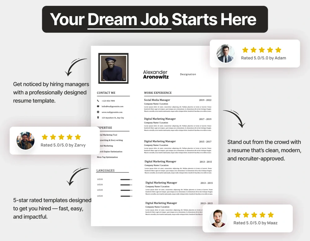 Modern Product Manager Resume Template - Image 4