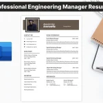 Professional Engineering Manager Resume Template