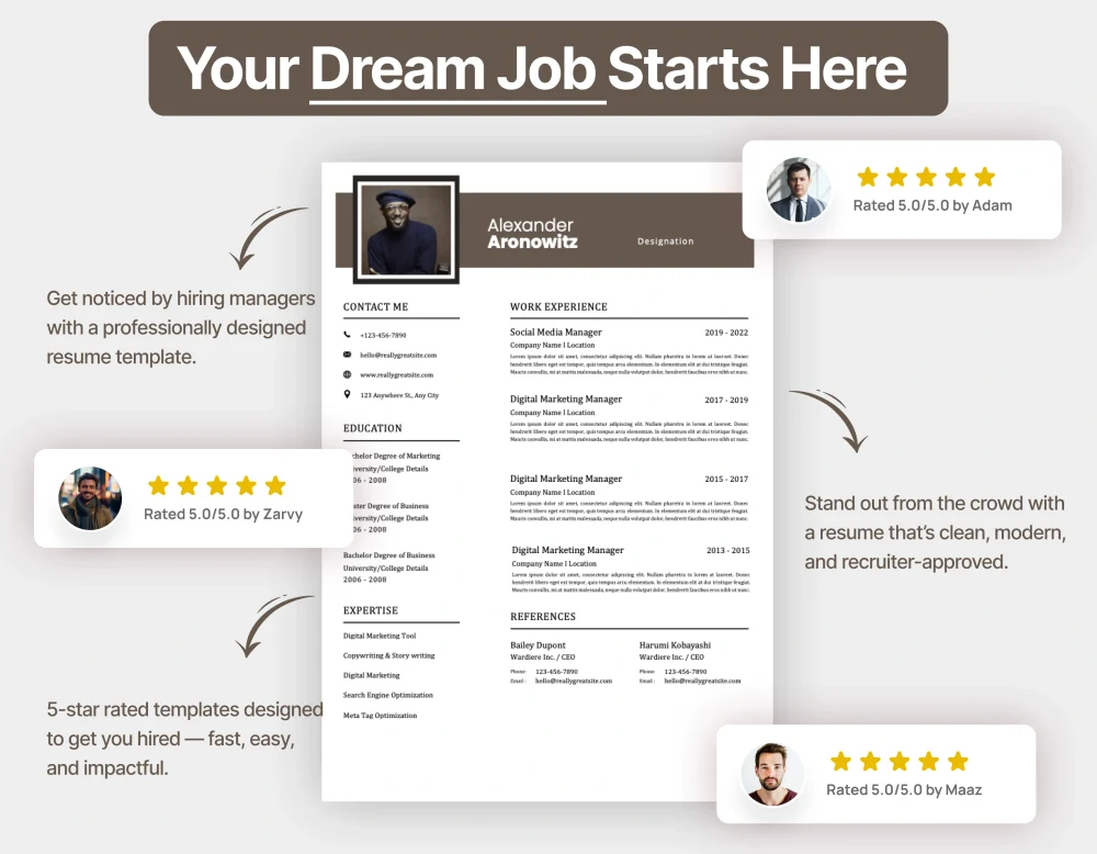 Professional Engineering Manager Resume Template - Image 4