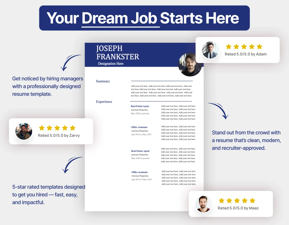 Professional Finance Manager Resume Template - Image 4