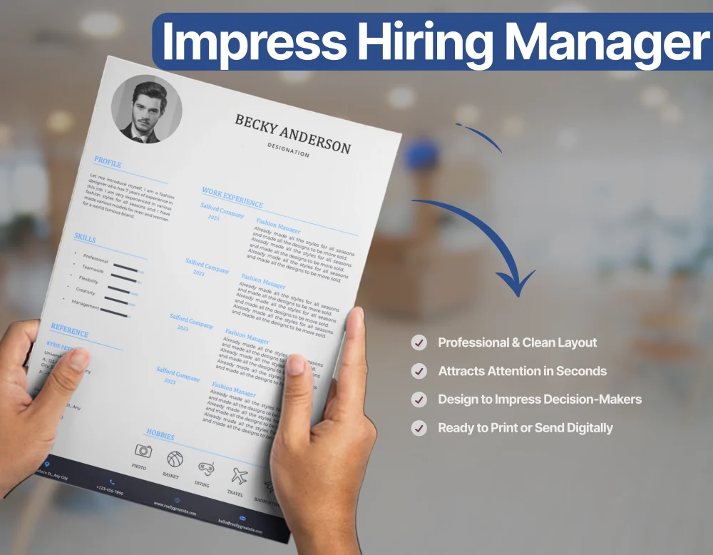 Professional Project Manager Resume Template - Image 3
