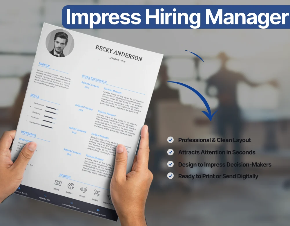 Corporate IT Manager Resume Template - Image 3