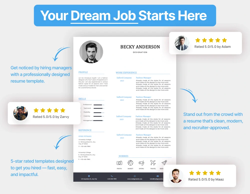 Corporate IT Manager Resume Template - Image 4