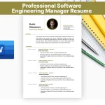 Professional Software Engineering Manager Resume Template